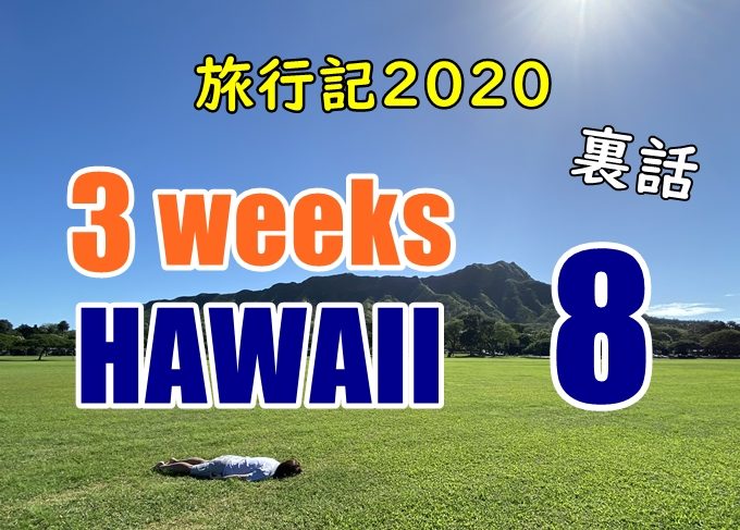 【動画】ハワイ旅行記2020#8：格安で行ったラニカイ・カイルア